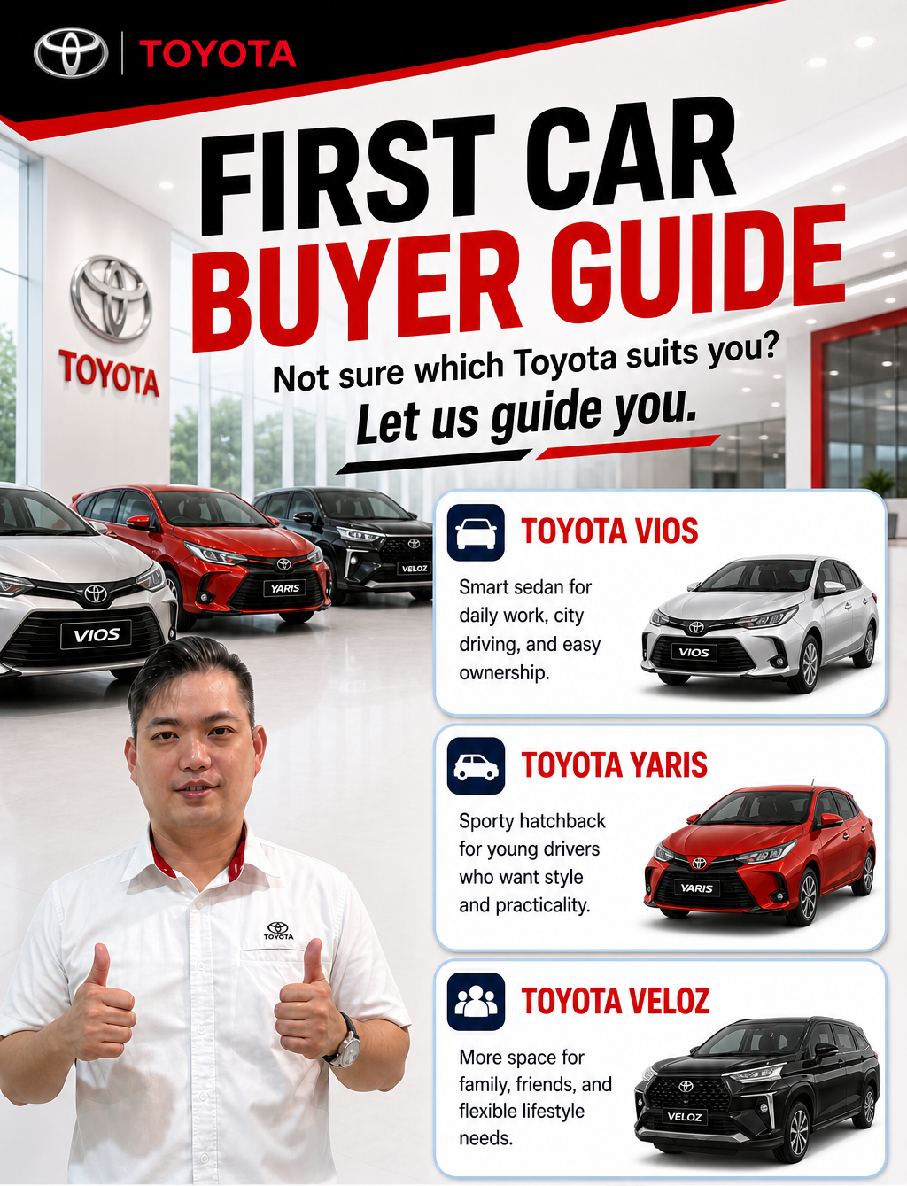 Toyota first car buyer guide